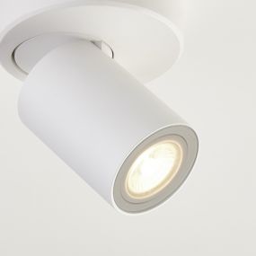 Projectlight Phoebe - opbouwspot - Ø 10 x 10 cm - wit 