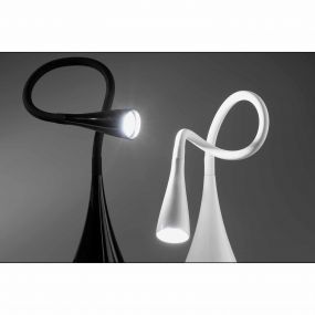 Faro Lena - bureaulamp - 22 x 11,5 x 48,5 cm - 3W LED incl. - mat wit