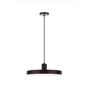Nova Luce Chioto - hanglamp - Ø 60 x 120 cm - zwart