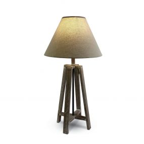 ONE Light Wood Nostalgia - tafellamp - Ø 30 x 60 cm - bruin