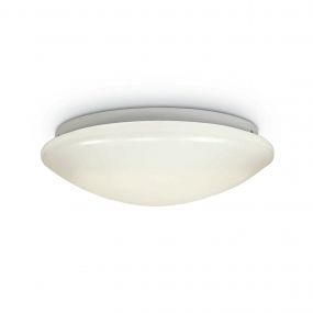 ONE Light LED Plafo Round - plafondverlichting - Ø 30 x 10 cm - 26W LED incl. - wit - warm witte lichtkleur