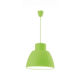 Nova Luce Vince - hanglamp - Ø 40 x 130 cm - groen