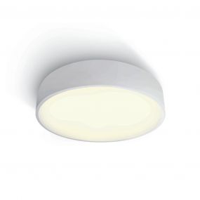 ONE Light LED Project Plafo - plafondverlichting - Ø 40 x 10,6 cm - 25W LED incl. - wit - warm witte lichtkleur