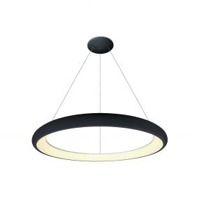ONE Light LED Pendant Rings - hanglamp - Ø 61 x 120 cm - 50W LED incl. - zwart
