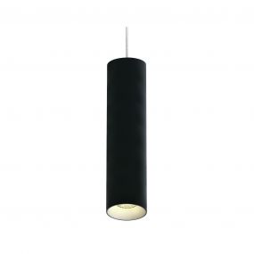 ONE Light Cylinder - hanglamp - Ø 7,5 x 240 cm - zwart