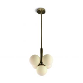 ONE Light Nordic Decorative - hanglamp - Ø 30 x 85 cm - geborsteld messing