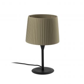 Faro Samba - tafellamp - Ø 25 x 49,5 cm - groen en zwart