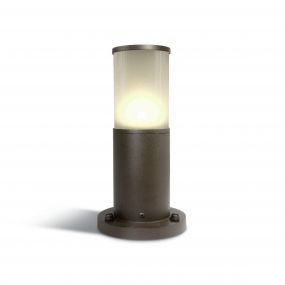 ONE Light E27 Tube Lights - tuinpaal - Ø 10,7 x 35 cm - IP54 - roestbruin