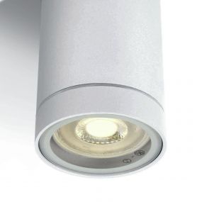 ONE Light GU10 Outdoor Cylinders - buiten plafondverlichting - Ø 6,5 x 9,5 cm - IP54 - wit