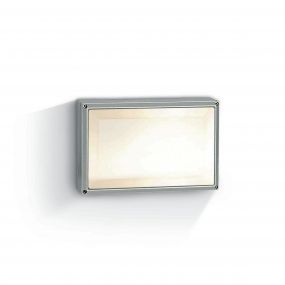 ONE Light Square E27 Outdoor - buiten plafond/wandverlichting - 27,5 x 18 x 8 cm - IP54 - grijs
