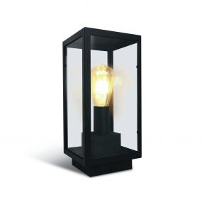 ONE Light Romantic Outdoor - sokkellamp - 16 x 16 x 35 cm - IP43 - zwart