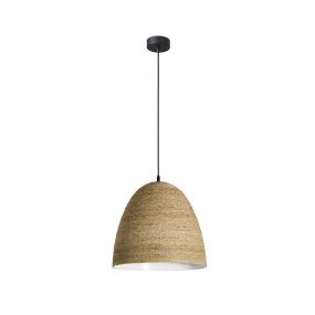 Faro Liana - hanglamp - Ø 40 x 40 cm - bruin