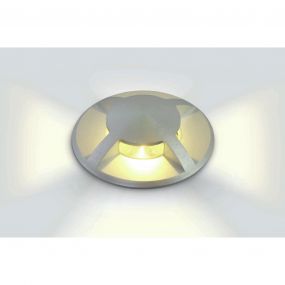 ONE Light Inground Medium Series - grondspot voor buiten - Ø 88 mm, Ø 77 mm inbouwmaat - 3W LED incl. - IP67 - aluminium