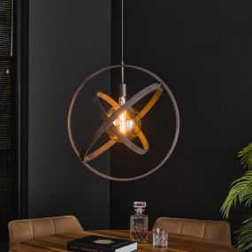 Vico Cosmos - hanglamp - Ø 55 x 150 cm - zwart artic