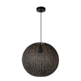 Lucide Tahar - hanglamp - Ø 38 x 162 cm - zwart