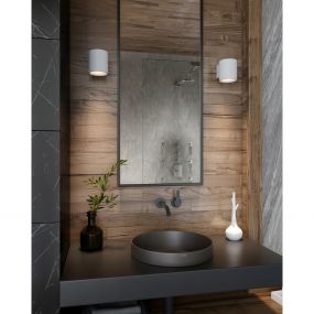 Nordlux IP S5 - spiegellamp - 10 x 11 cm - IP44 - wit