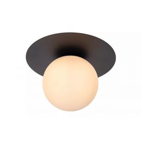 Lucide Tricia - plafondlamp - Ø 25 x 17,5 cm - zwart  