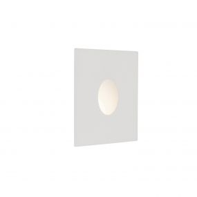 Nova Luce Passaggio - inbouw wandverlichting - 3,9 x 2,2 x 3,9 cm - 1W LED incl. - IP54 - wit
