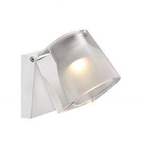 Nordlux IP S12 - spiegellamp - 8,5 x 9 cm - 5W LED incl. - IP44 - wit