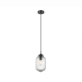Nova Luce Nord - hanglamp - Ø 12 x 120 cm - transparant