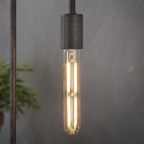Vico buis filament LED lamp dimbaar - Ø 3 x 18,5 cm - E27 - 4W - 2100K