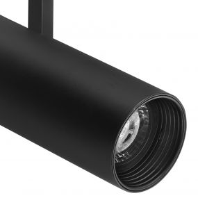 Nova Luce Track - 3-fase railsysteem - Ø 6,1 x 21 cm - 12W LED incl. - zwart - witte lichtkleur