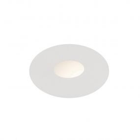 Nova Luce Passaggio - inbouw wandverlichting - Ø 37 mm, Ø 32 mm inbouwmaat - 1W LED incl. - IP54 - wit