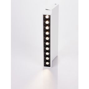 Nova Luce Pad - plafondlamp - 27,5 x 4 x 12,2 cm - 15W LED incl. - wit 