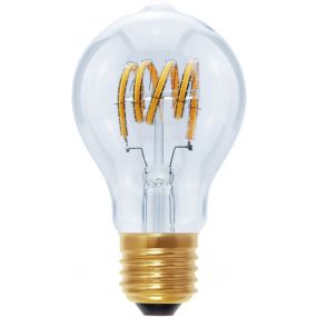 Segula LED lamp - Ambient Line - dim to warm - Ø 6 x 11 cm - E27 - 6,2W dimbaar - 2700K tot 2000K - transparant