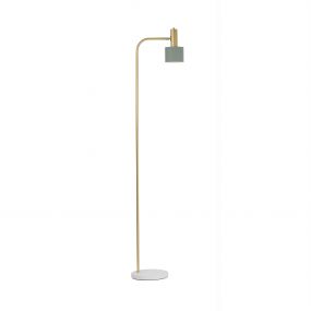 Nova Luce Paz - staanlamp - 165 cm - mint en goud