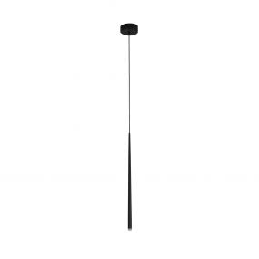 Nova Luce Giono - hanglamp - Ø 8 x 230 cm - 3W LED incl. - zand zwart