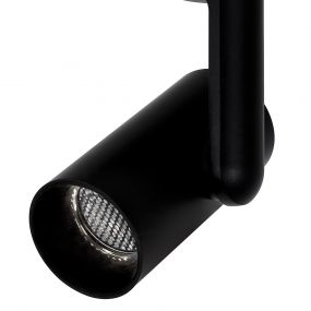 Nova Luce Track - railspot - 2-fase railsysteem - Ø 6 x 20,1 cm - zwart