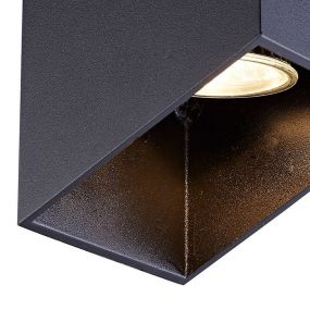 Zuma Line Quby SL - opbouwspot - 13 x 8 x 8 cm - zwart (stockopruiming!)