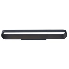 Maxlight Zafira - wandverlichting - 41 x 10 x 6,6 cm - 24 x 0,5W LED incl. - zwart