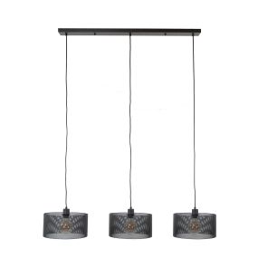 Vico Mesh Round - hanglamp - 120 x 30 x 150 cm - zwart