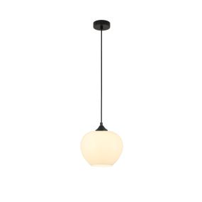 Artdelight Windsor - hanglamp - Ø 24 x 177,8 cm - wit