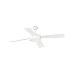 Faro Hydra - plafondventilator met licht en afstandsbediening - Ø 133 cm - 22W LED incl. - wit