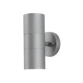 Konstsmide Modena Up/Down - buiten wandlamp - 9 x 13 x 19,5 cm - IP44 - lichtgrijs