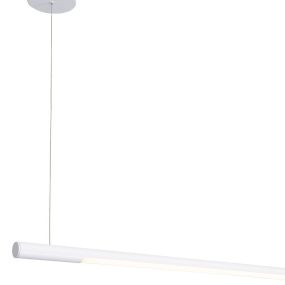 Maxlight Organic - hanglamp - 100 x 140 cm - 16W dimbare LED incl. - wit