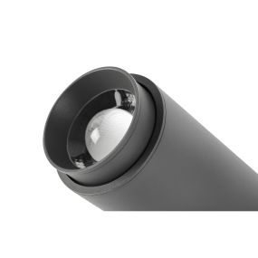 Faro Plom - buiten wandverlichting - 20 x 8 x 8 cm - 8,5W LED incl. - IP64 - donkergrijs