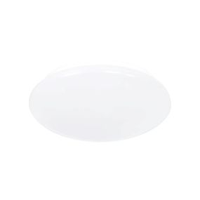 Nordlux Montone - badkamer plafondverlichting - Ø 25 x 8 cm - 8W LED incl. - IP44 - wit