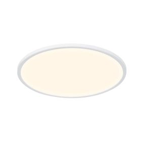Nordlux Smart Oja - plafondverlichting - slimme verlichting - Ø 42,4 x 2,3 cm - 20W LED incl. - 2700K-6500K - wit