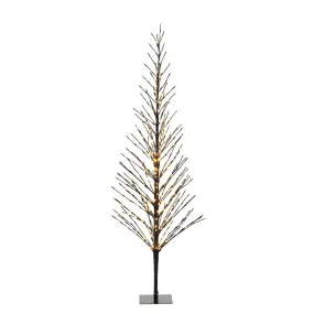 Konstsmide kerstverlichting - LED dennenboom - 85 x 85 x 210 cm - IP44 - zwart