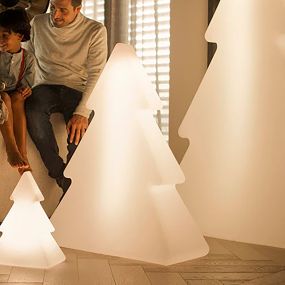 New Garden Pinus 100 - vloerlamp - 78,4 x 100 x 35 cm - 14W LED incl. - 2700K - wit