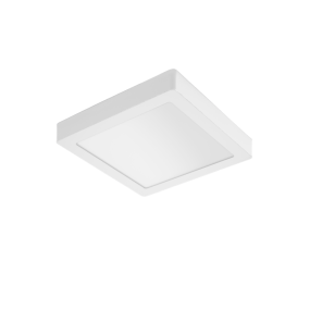 Century Italia PL-Quadro - wand- en plafondlamp - 22,5 x 22,5 x 3,2 cm - 18W LED incl. - wit