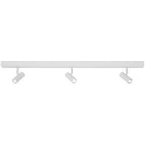 Nordlux Omari - opbouwspots 3L - 12 x 78 cm - 3 stappen dimmer - 3x 3,2W LED incl. - wit