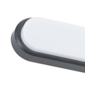 Faro Fred XL - wandverlichting - 24,5 x 6 x 11 cm - 11W LED incl. - IP65 - mat wit