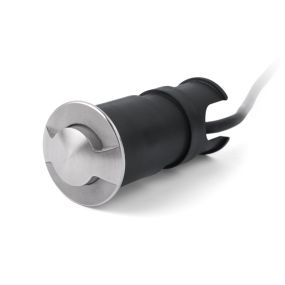 Faro Kane II - inbouw wandverlichting - Ø 4,5 x 9 cm - 3W LED incl. - IP67 - satijn inox