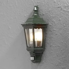 Konstsmide Firenze - buiten wandlamp met sensor - 25 x 16 x 49,5 cm - IP43 - groen