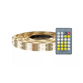 Nordlux LED strip - 0,8 cm breed, 2 x 500 cm lengte - 12Vdc - dimbaar met afstandsbediening - 3,2W LED per meter - IP44
